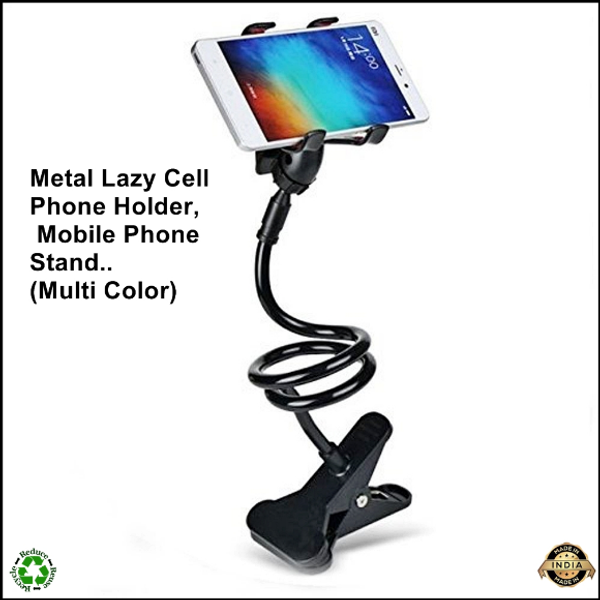 Metal- Lazy Cell Phone Holder, Mobile Phone Stand, Lazy Bracket